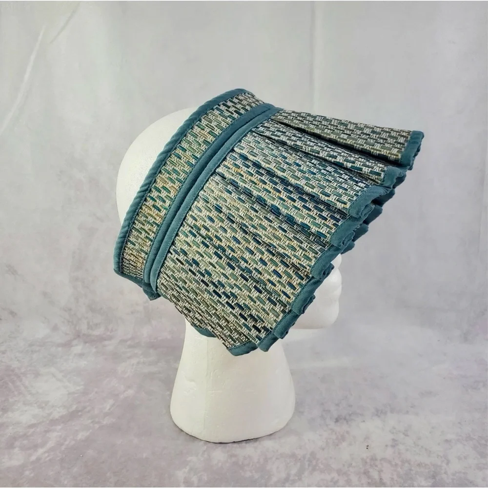 Lorna Murray Visor Medium NWT Packable Cannes Teal - Picture 2 of 7